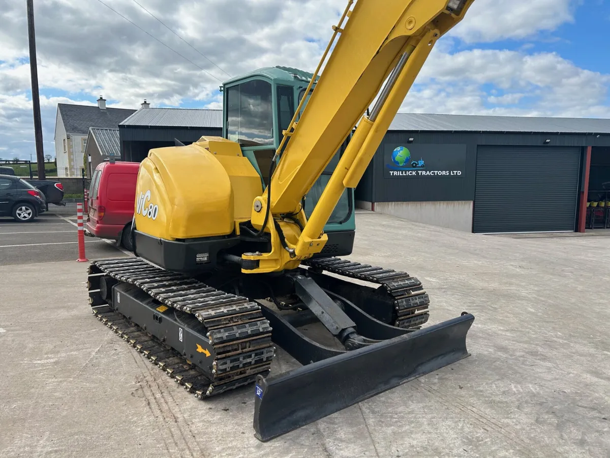 2013 Yanmar VIO80  (8 Tonne) C/W New Rubber Pads - Image 3