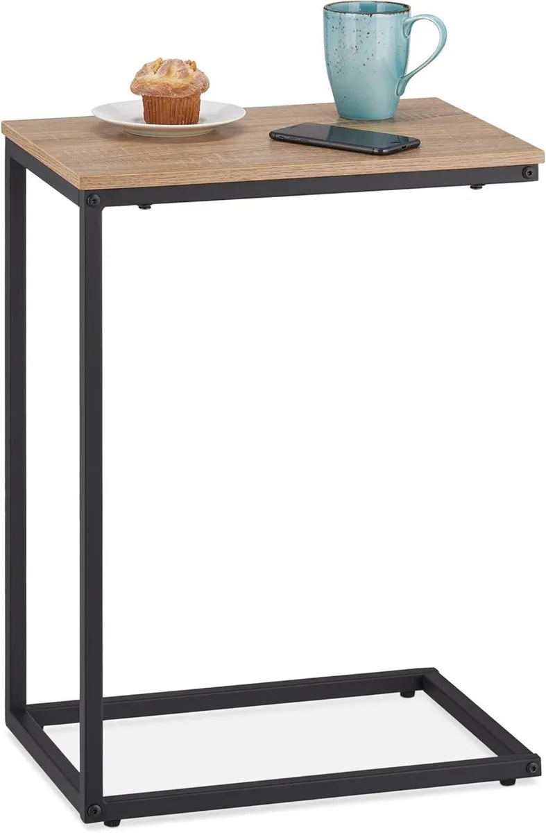 C-Shaped Side HWD: 60 x 30 45 cm Laptop Desk - Image 1