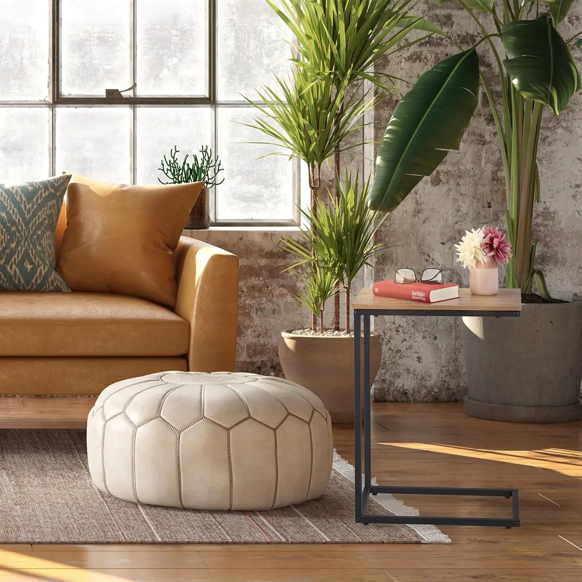 C-Shaped Side HWD: 60 x 30 45 cm Laptop Desk - Image 2