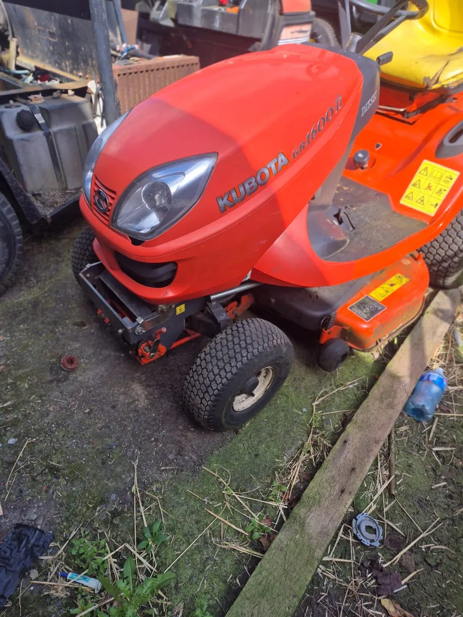 KUBOTA TRACTOR MOWER - Image 2