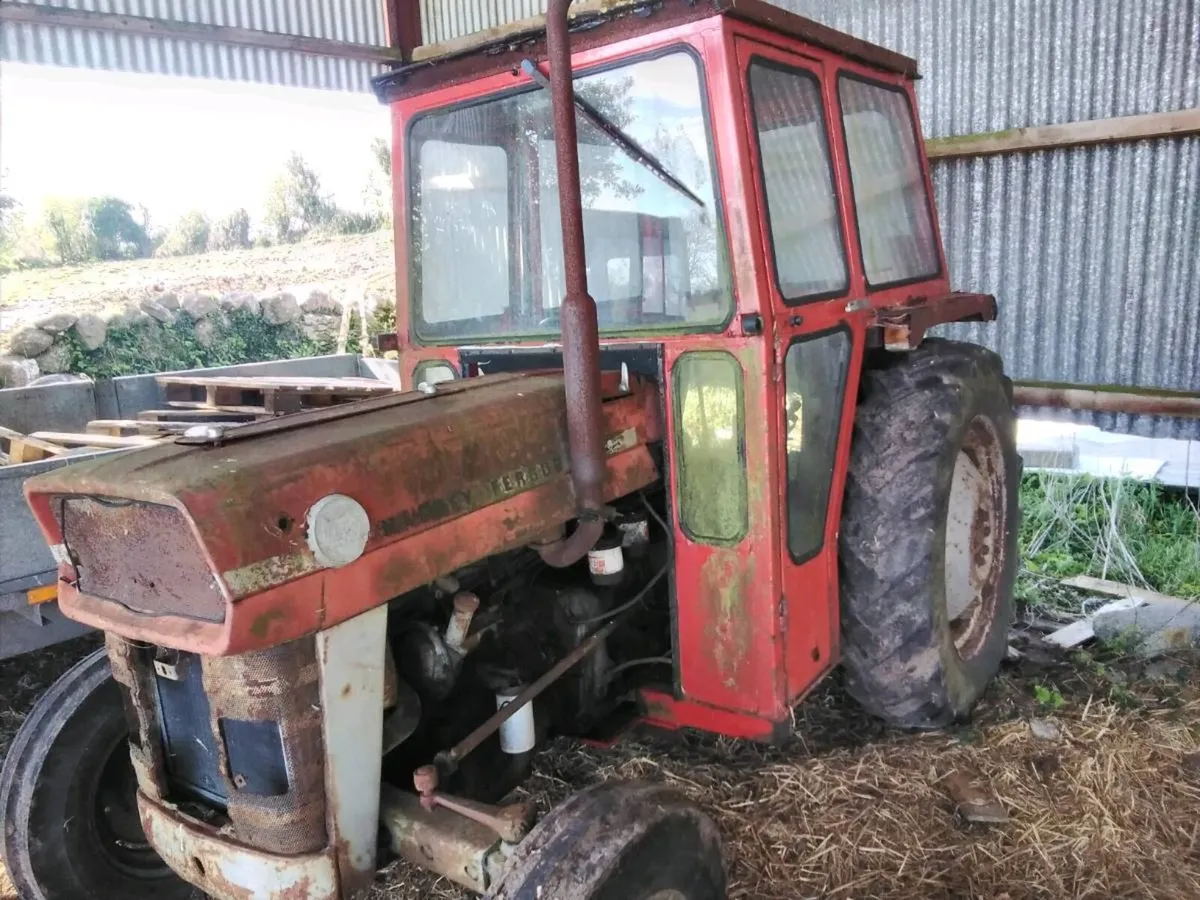 Massey ferguson 135 with tax book,ferguson dexta p - Image 1