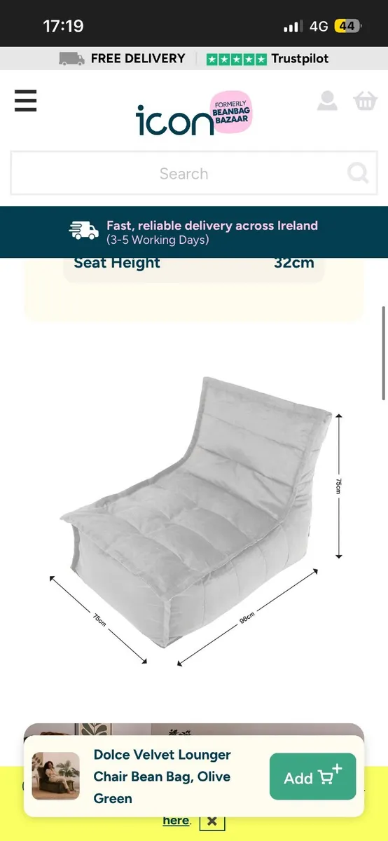 Beanbag Couch - Image 3