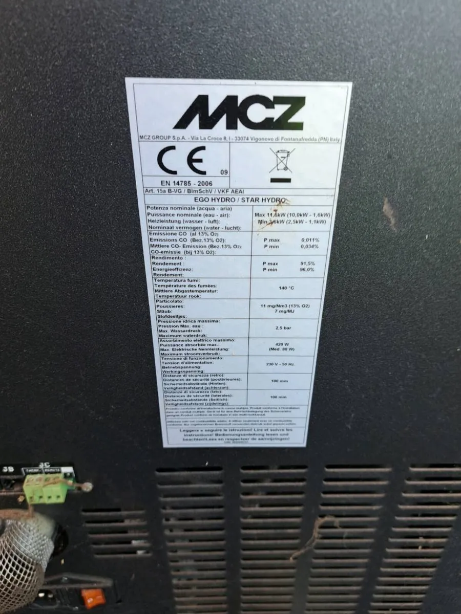 Pellet Boiler Stove - Image 2