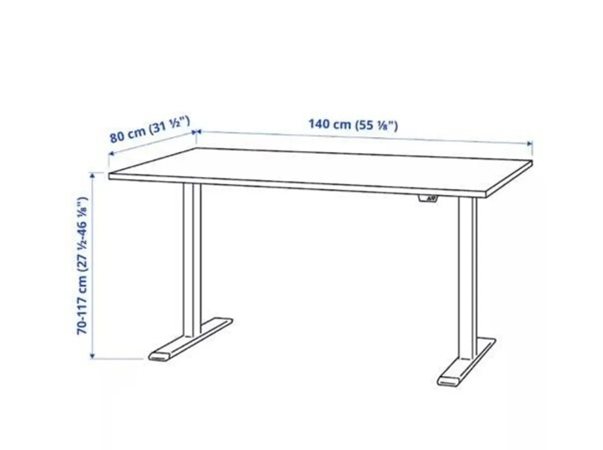 Standing Desk (Electric with buttons) - Image 4