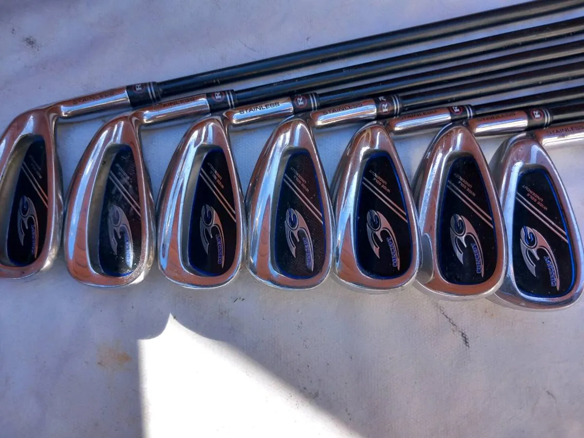 Ram golf irons. R flex.   Right handed clubs. - Image 3