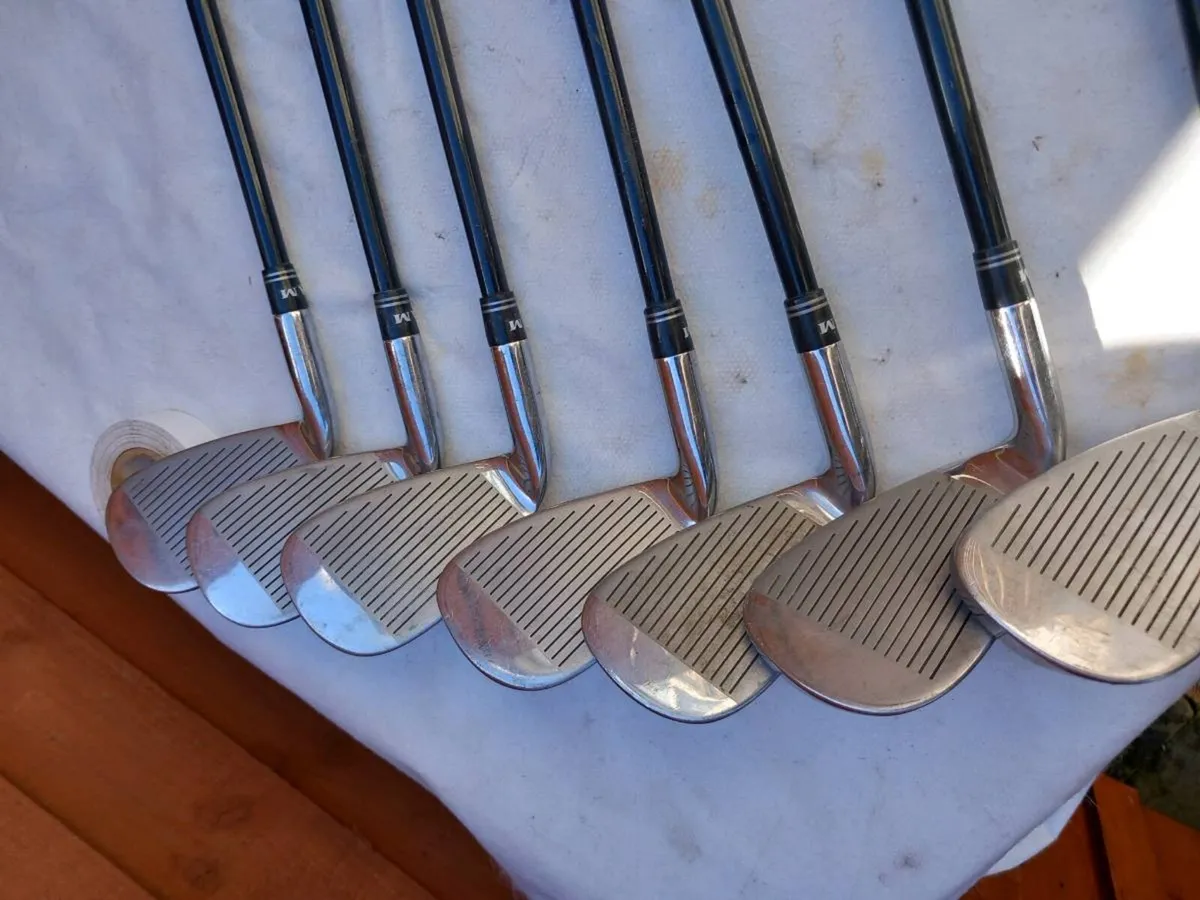 Ram golf irons. R flex.   Right handed clubs. - Image 4