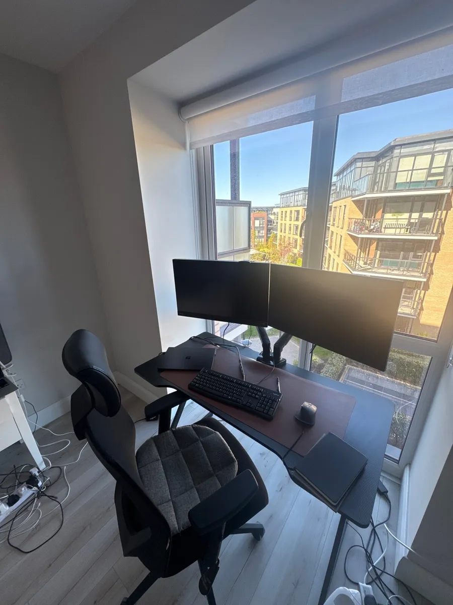 desk setup + monitors - Image 3