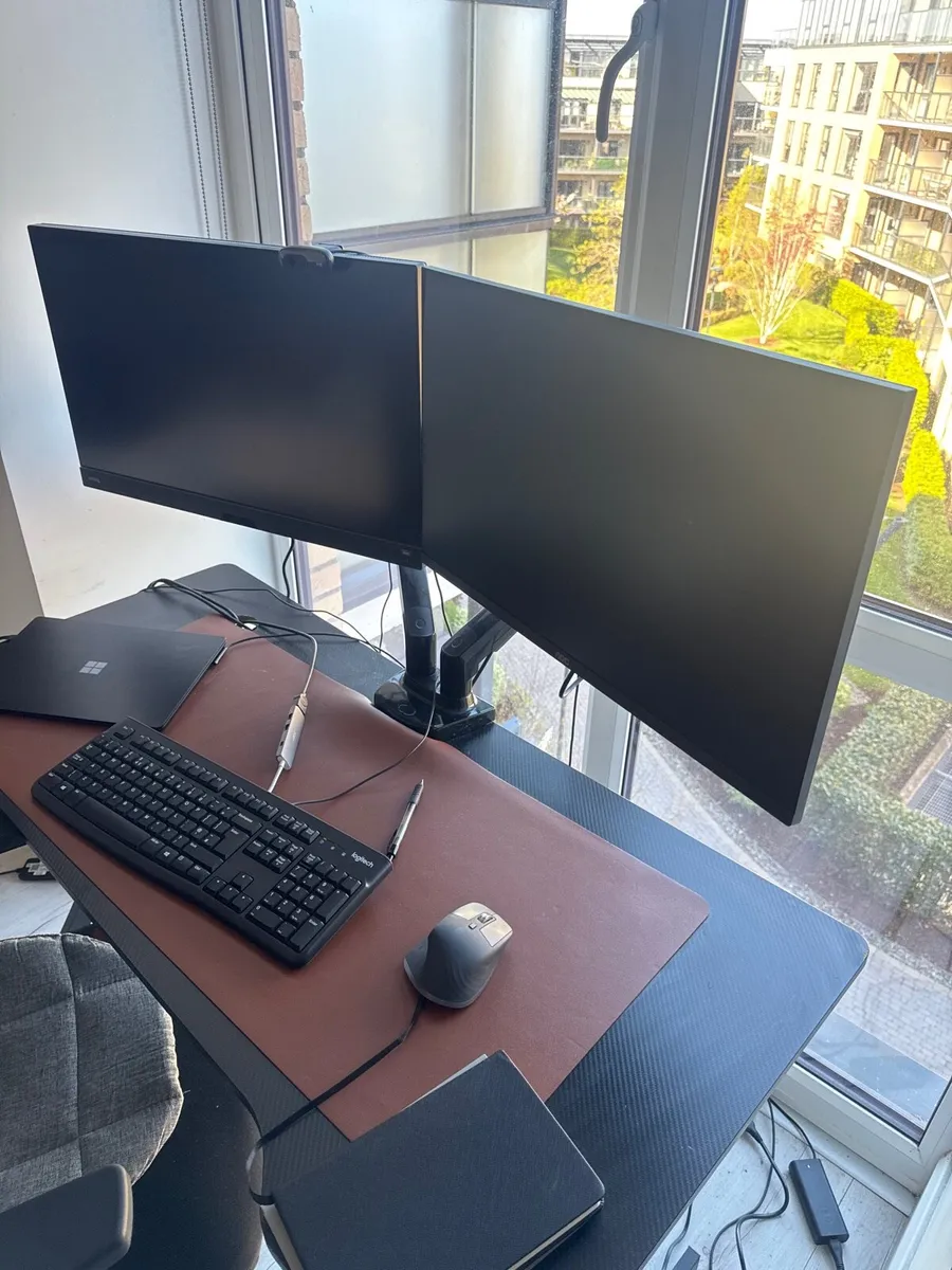 desk setup + monitors - Image 4