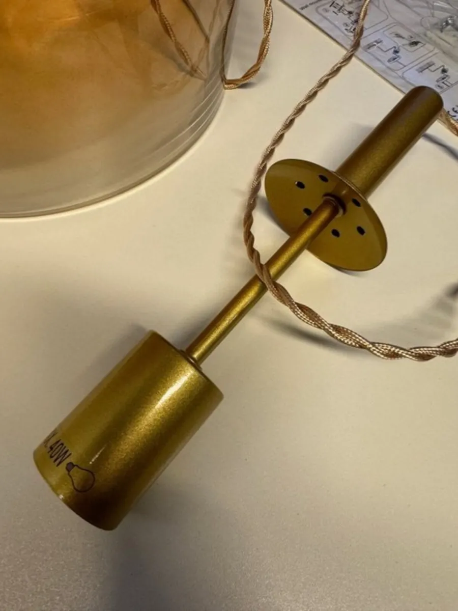 Pendant Light Fitting - New - Image 4