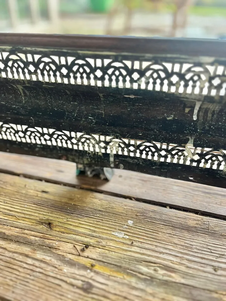 Victorian Copper Fireplace Fender - 122cm - Image 3