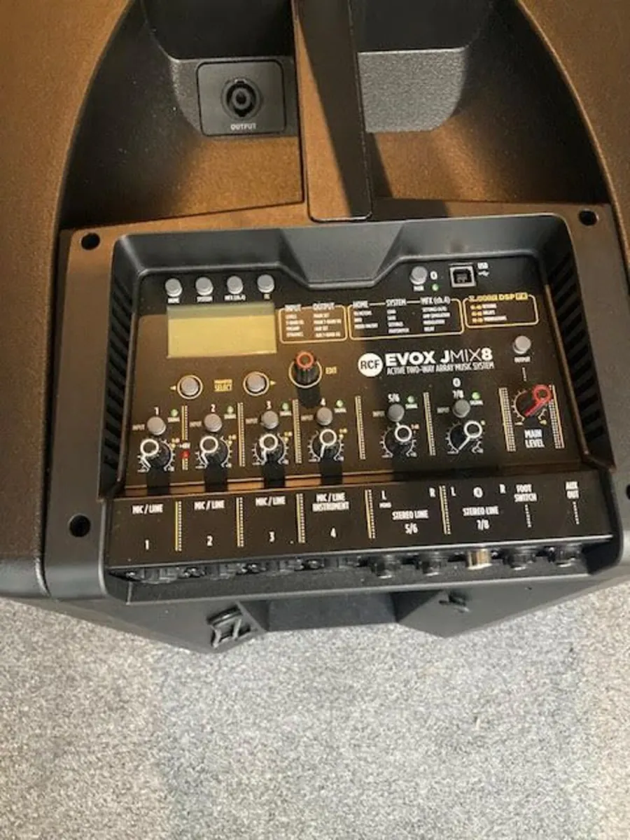 RCF JMix8 P.A. System - Image 2
