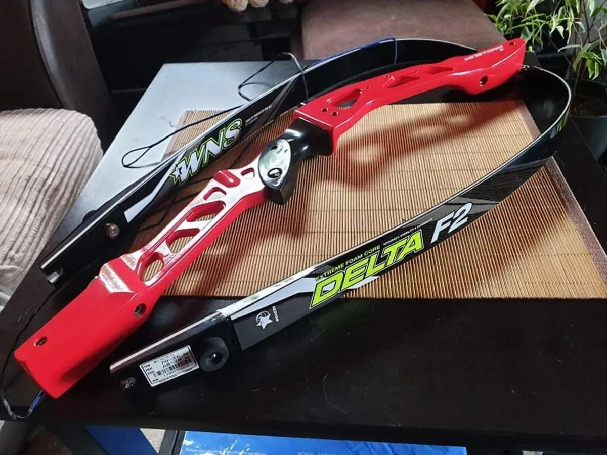 Recurve bow with arrows - Image 1