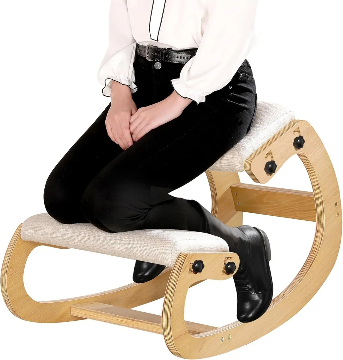Adjustable Ergonomic Kneeling Chair – Height - Image 1