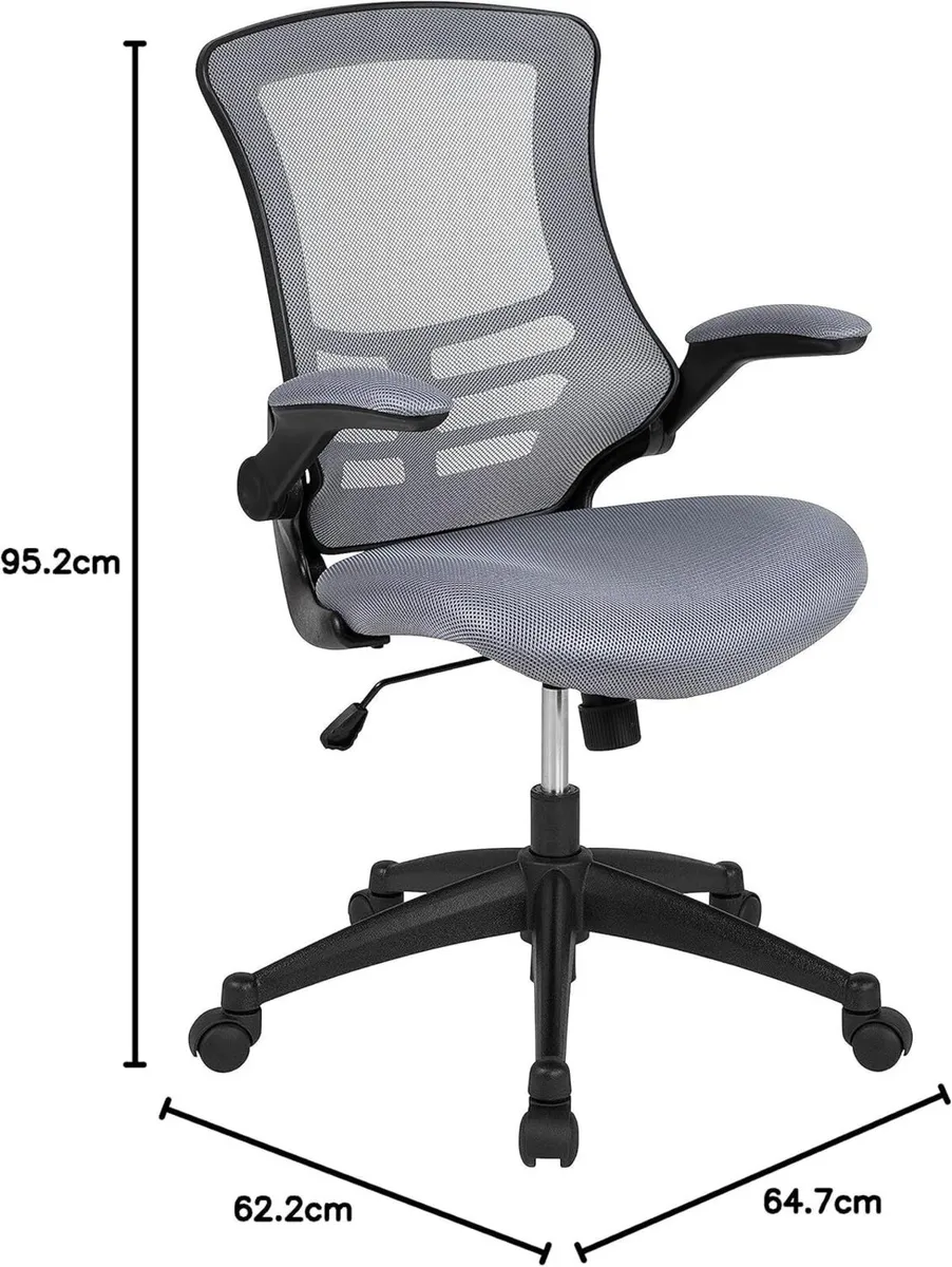 Office Chair Ergonomic with Mesh Back Support - Image 3