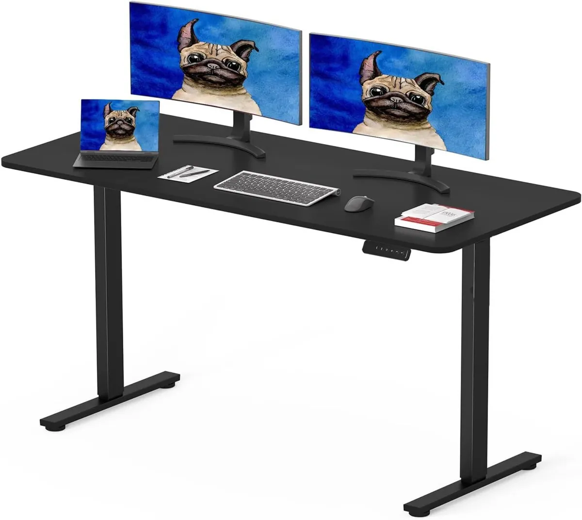 120 x 60cm Electric Standing Desk ONE PIECE - Image 1