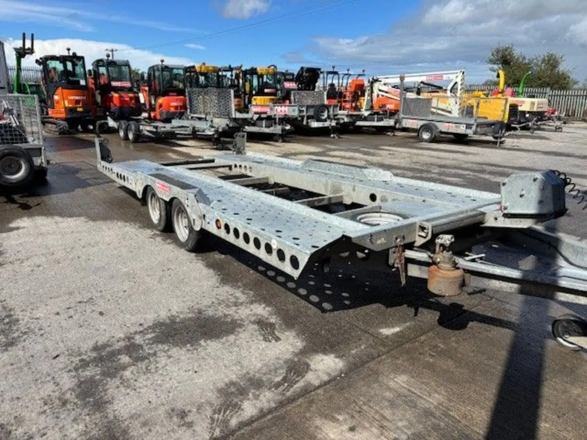 IFOR WILLAMS CAR TRANSPORTER TRAILER - Image 1