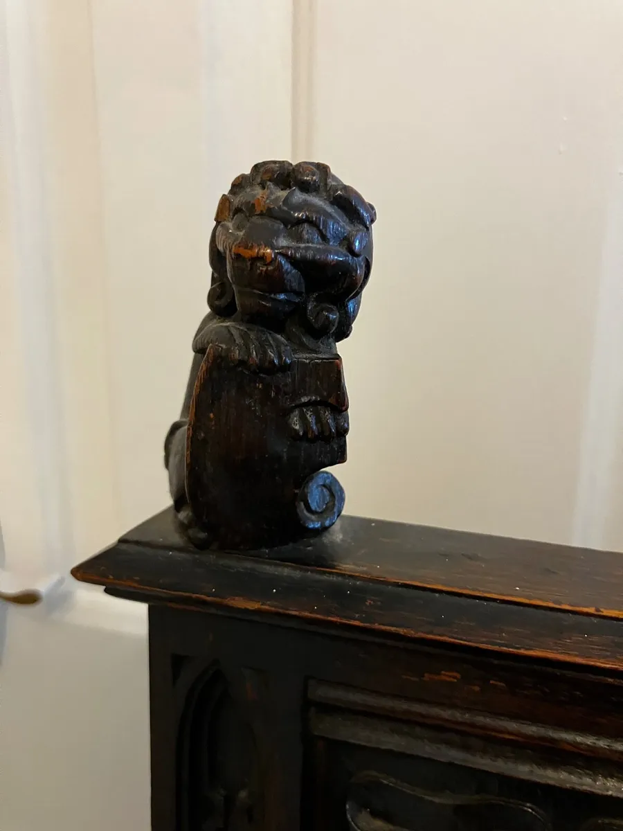 Vintage 19th Century Gothic Chair - Image 2