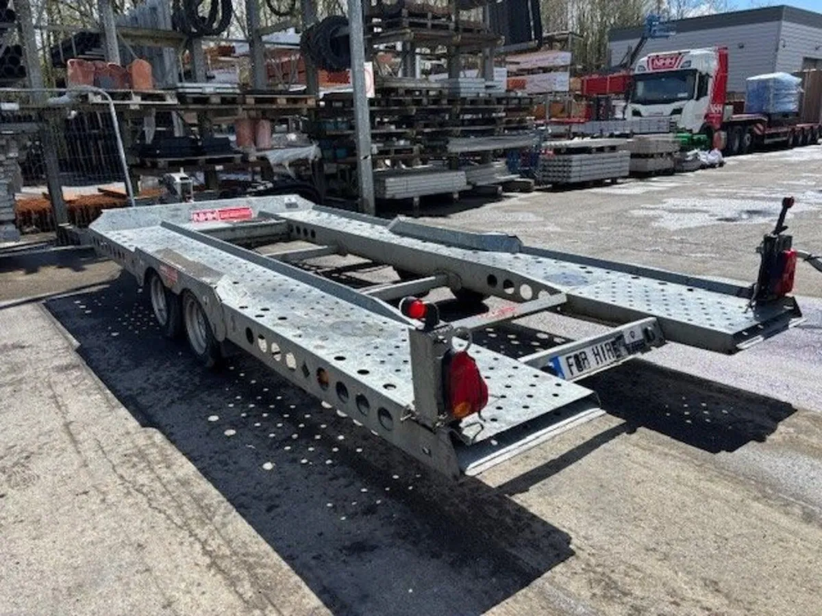 IFOR WILLAMS CAR TRANSPORTER TRAILER - Image 4