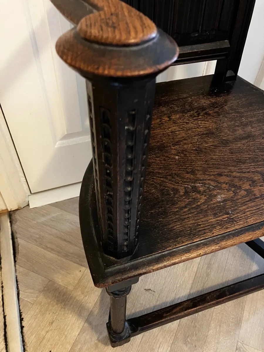 Vintage 19th Century Gothic Chair - Image 4