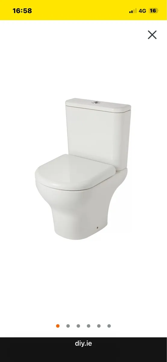 Malo sort close toilet - white - Image 2