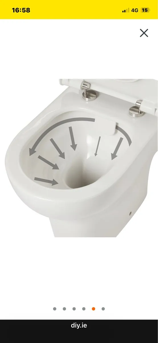 Malo sort close toilet - white - Image 4