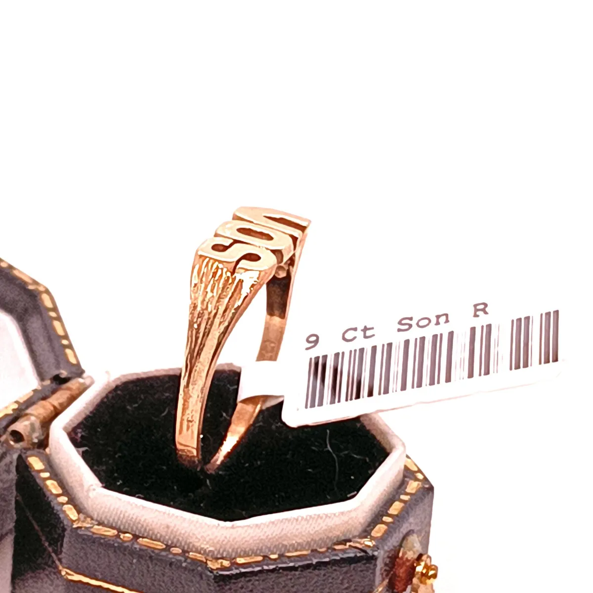 SON 9k Yellow Gold Vintage Ring - Image 3