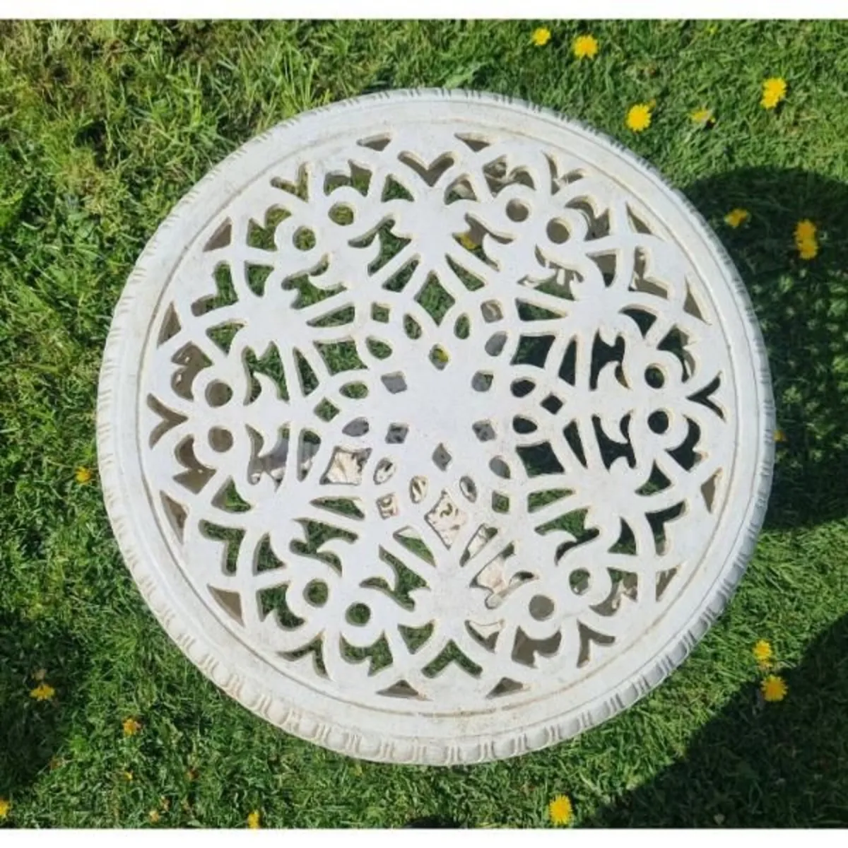 Cast Iron Table Medium Style H H296 - Image 3