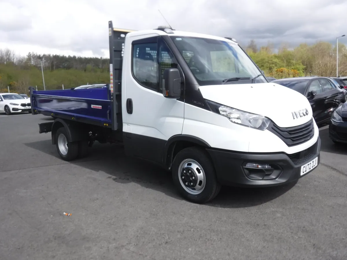 Iveco Daily Tipper 2022 35-140 twin rear wheels. - Image 1