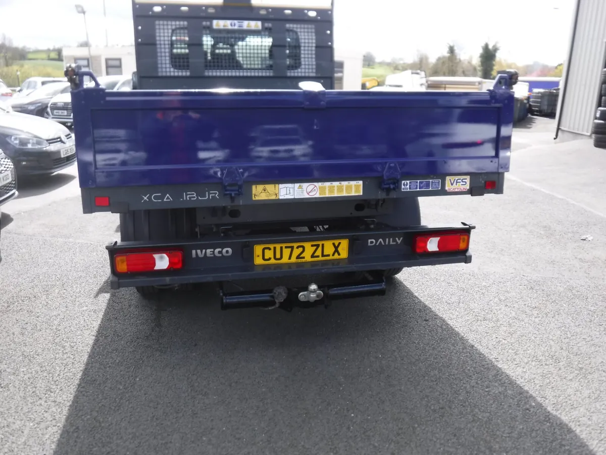 Iveco Daily Tipper 2022 35-140 twin rear wheels. - Image 4