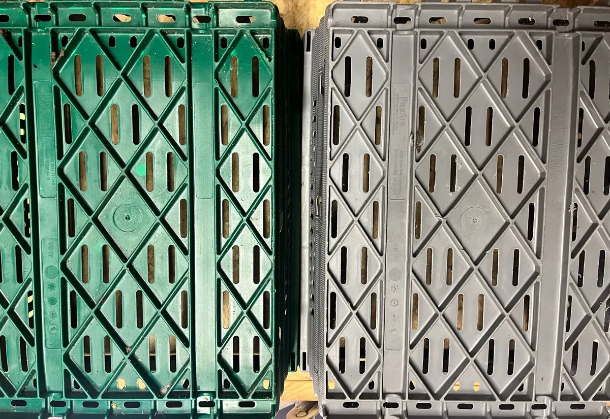 Hard plastic medium size boxes - Image 2