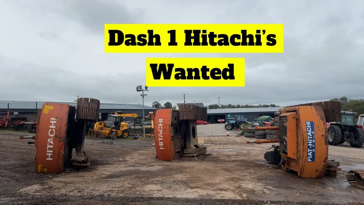 Dash 1 Hitachi's Wanted EX60 / EX100 /EX120