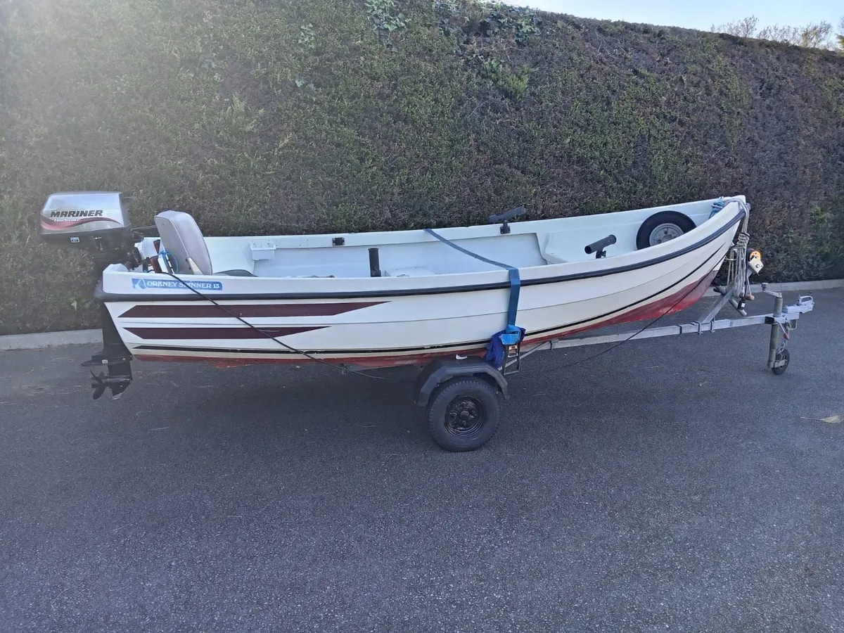 Boat Orkney spinner 13ft - Image 1