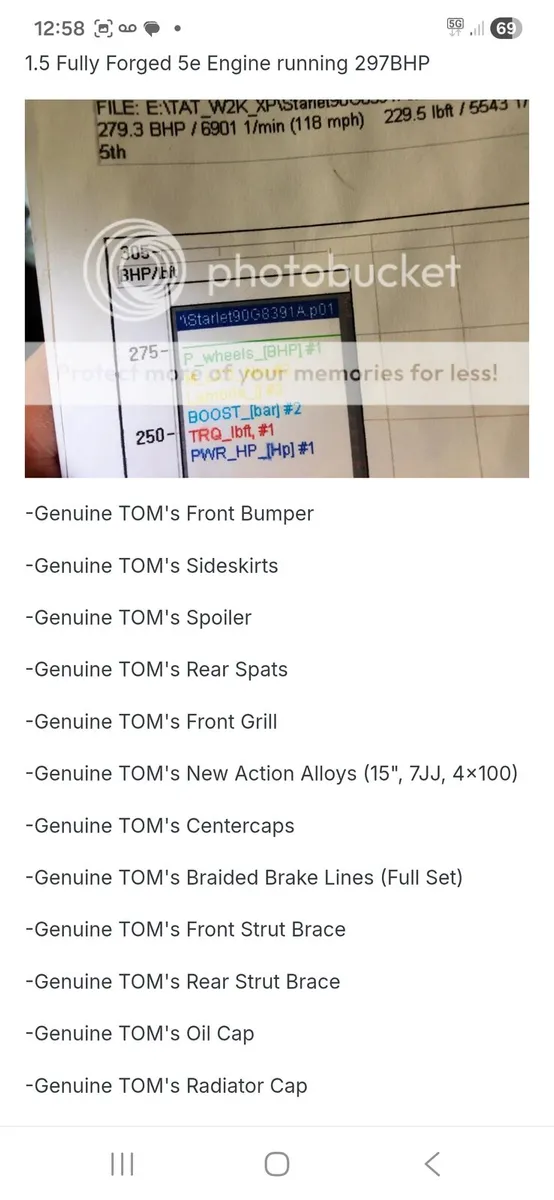 Toyota gt turbo starlet low miles - Image 4