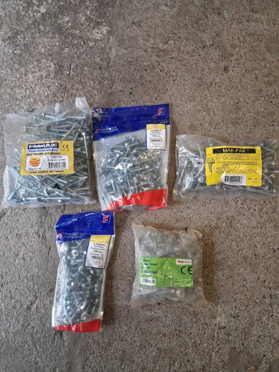 5. Bags of fixings