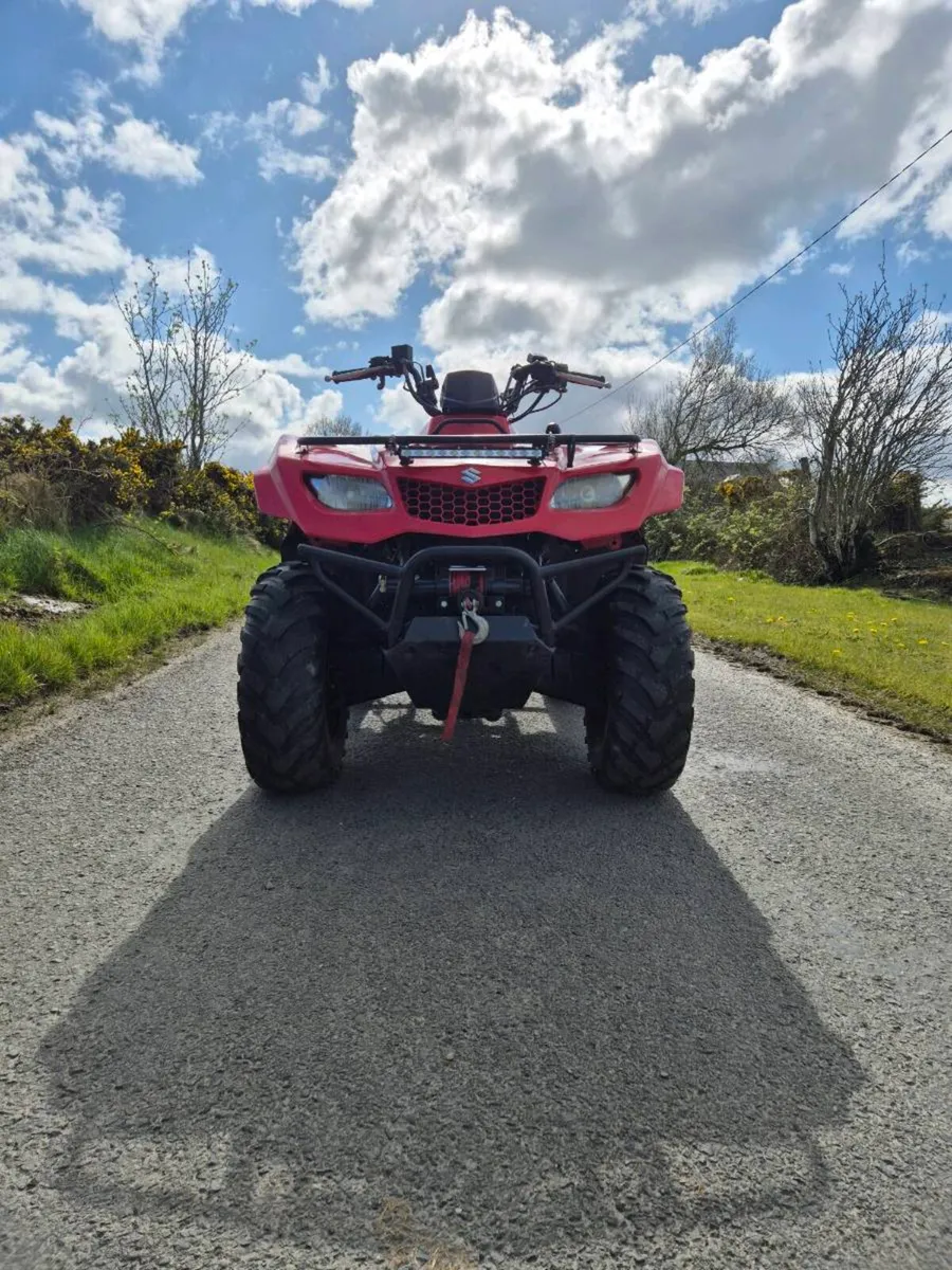 Suzuki kingquad low hours - Image 1