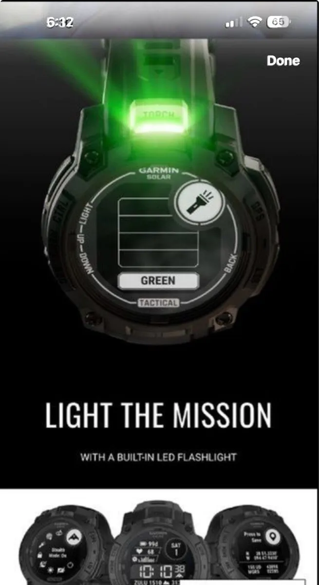 Instinct 3 50 mm Solar Tactical Edition NEW - Image 4