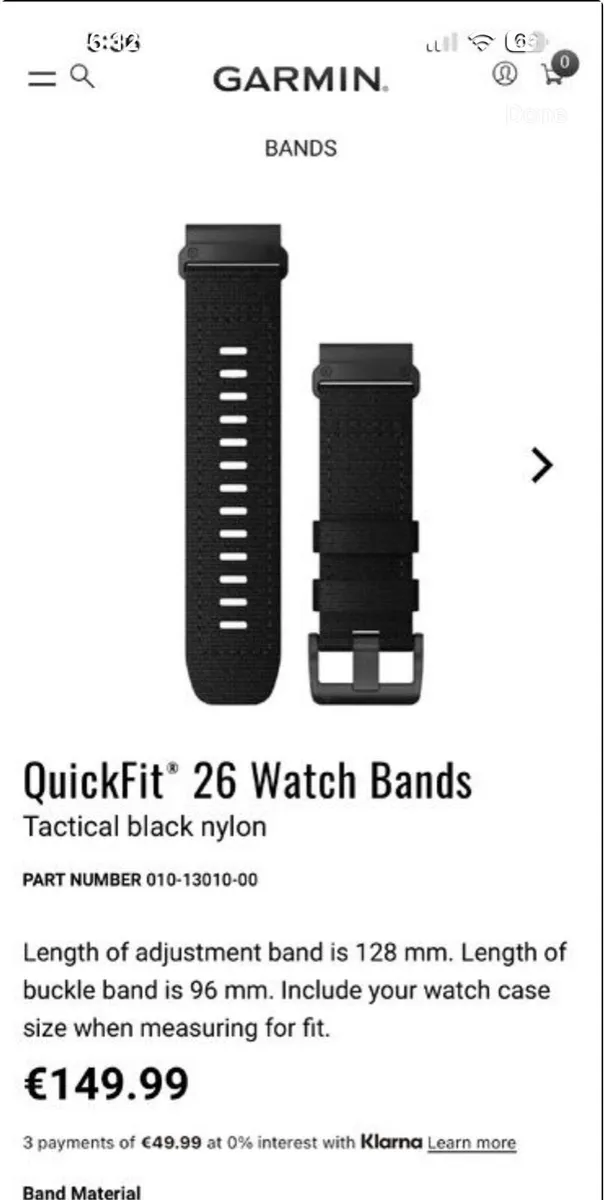 Instinct 3 50 mm Solar Tactical Edition NEW - Image 3