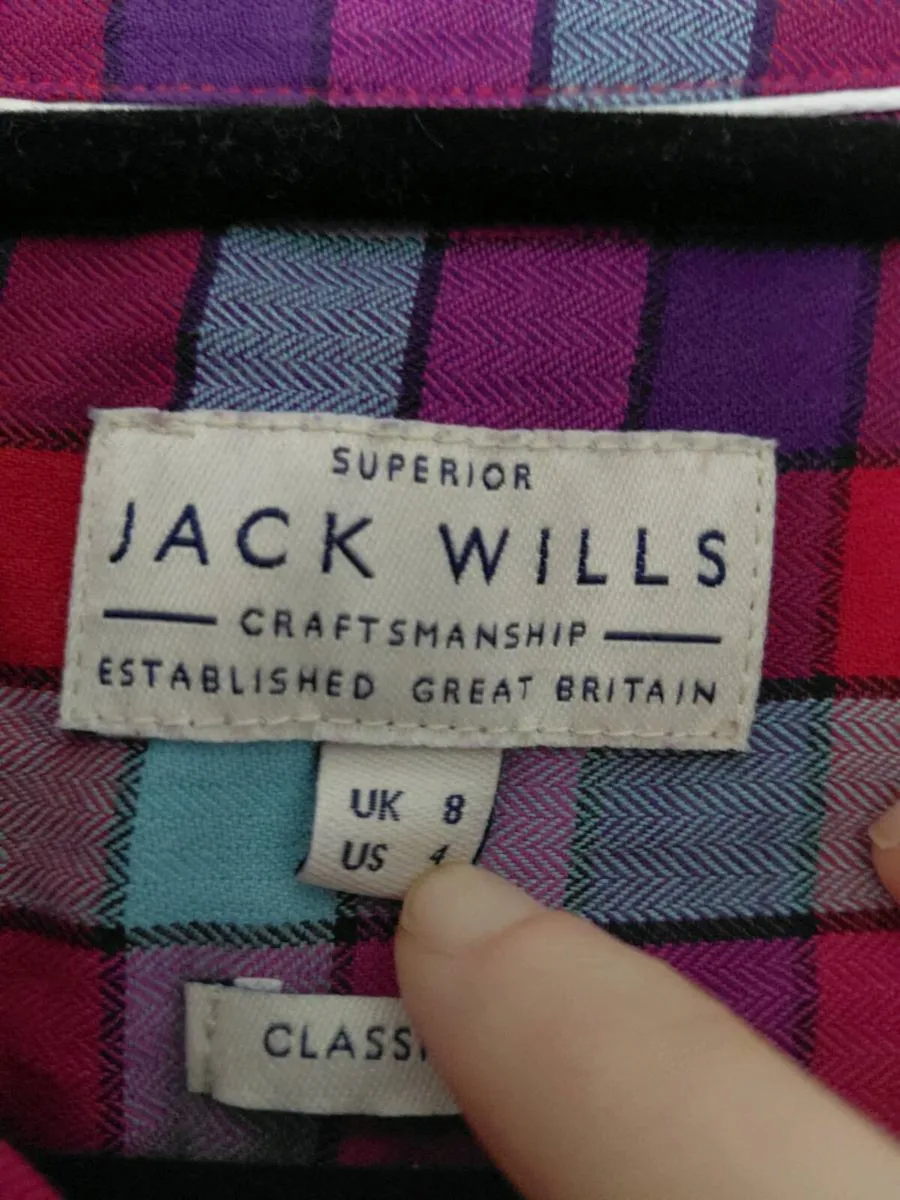 Womens Jack Wills check shirt - Image 4