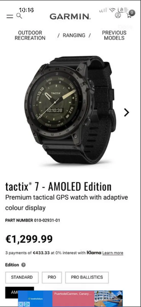 Tactix 7 Amoled Edition - Image 1
