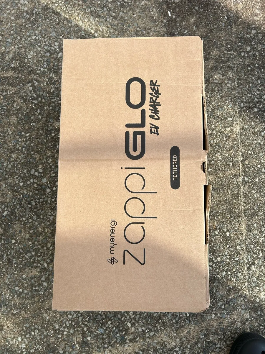 myenergi Zappi GLO EV Charger 7kW Tethered Black - Image 1