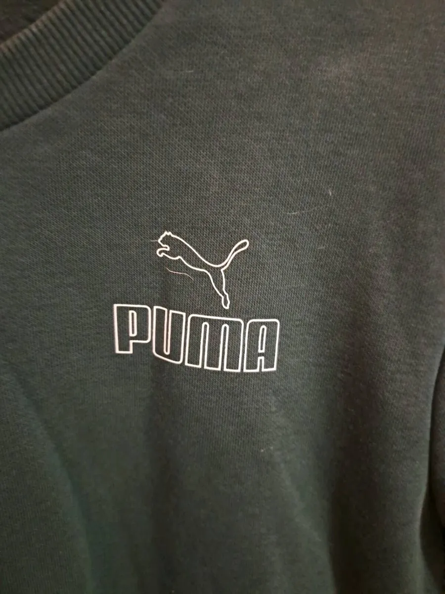 womens Puma jumper
Green - Image 2
