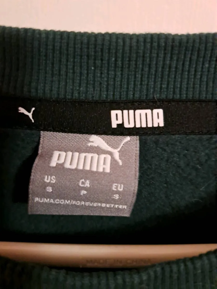 womens Puma jumper
Green - Image 4