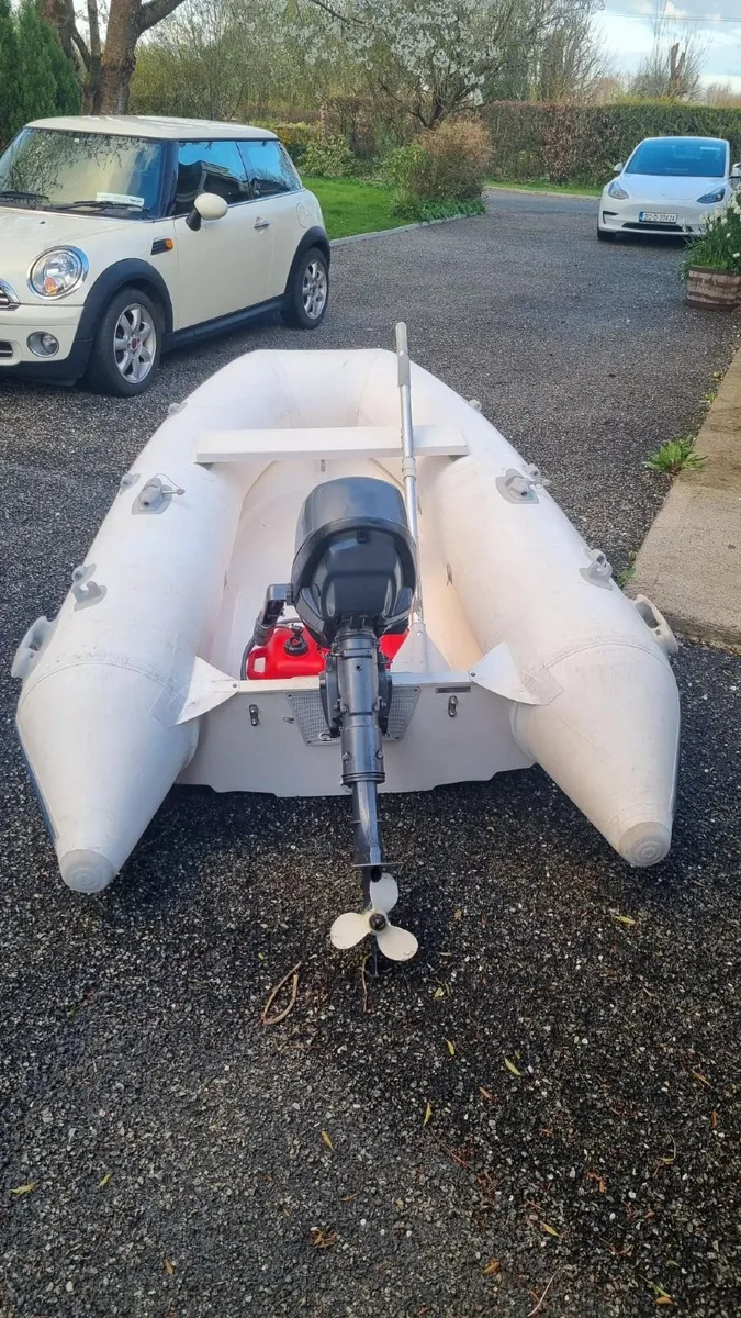 Rigid Fiberglass Inflatable boat - Image 3
