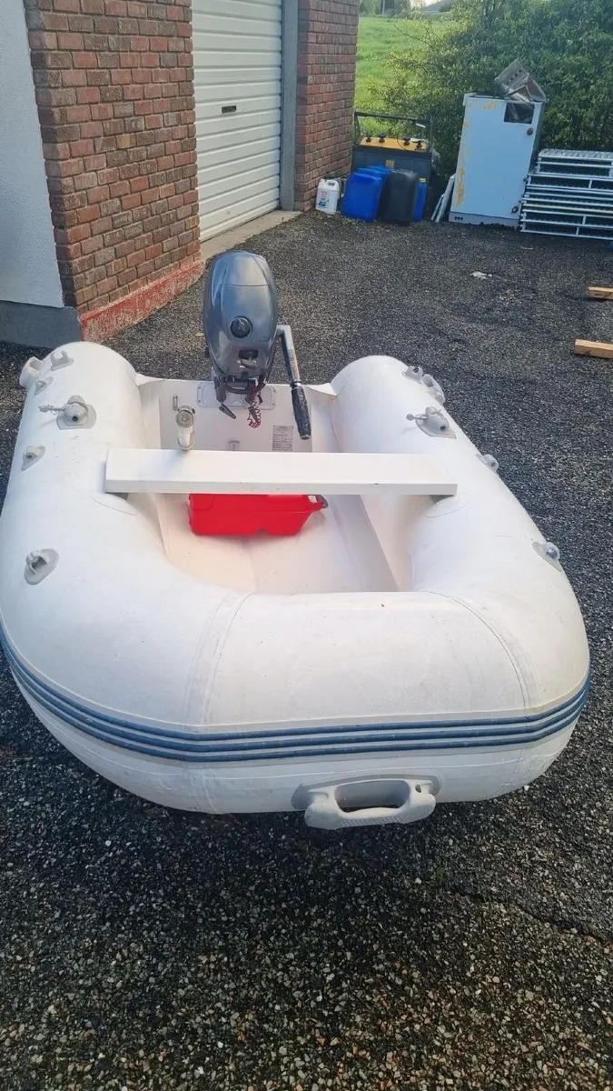 Rigid Fiberglass Inflatable boat - Image 1