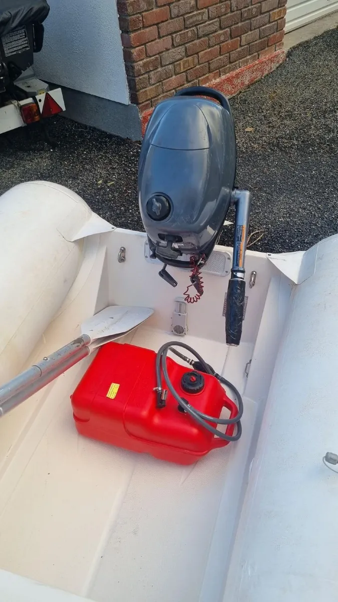 Rigid Fiberglass Inflatable boat - Image 2
