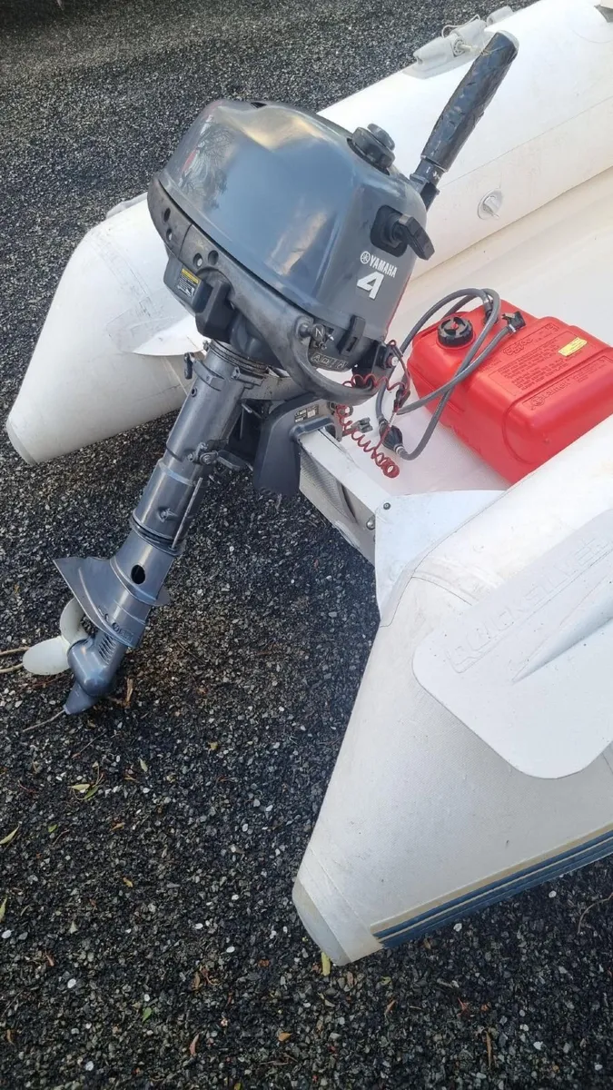 Rigid Fiberglass Inflatable boat - Image 4