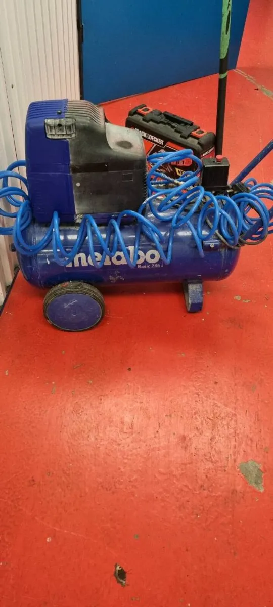 Metabo compressor, - Image 1