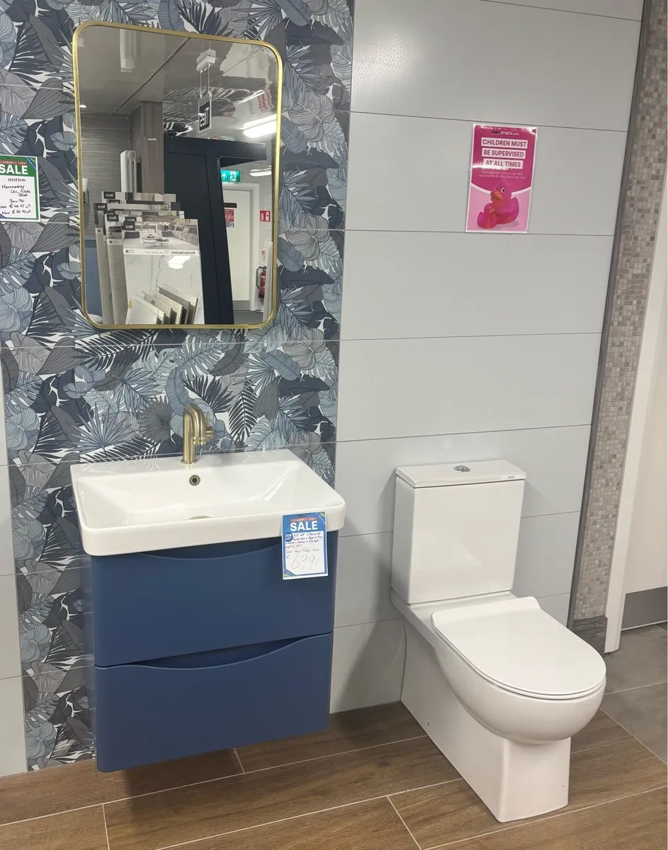 Bathshack Dublin Ex Display Vanity and Toilet Deal