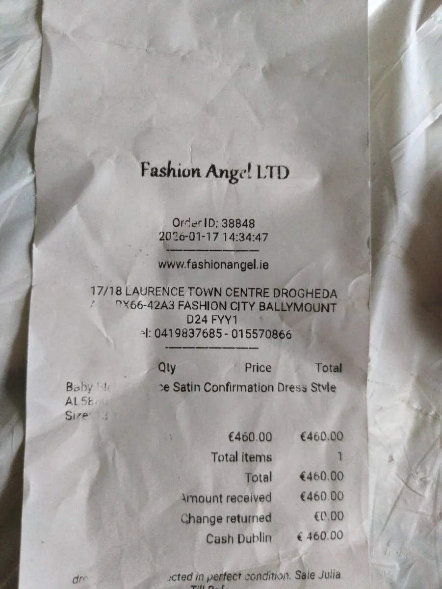 Girls Confirmation Dress – 13 Years– Fashion Angel - Image 3