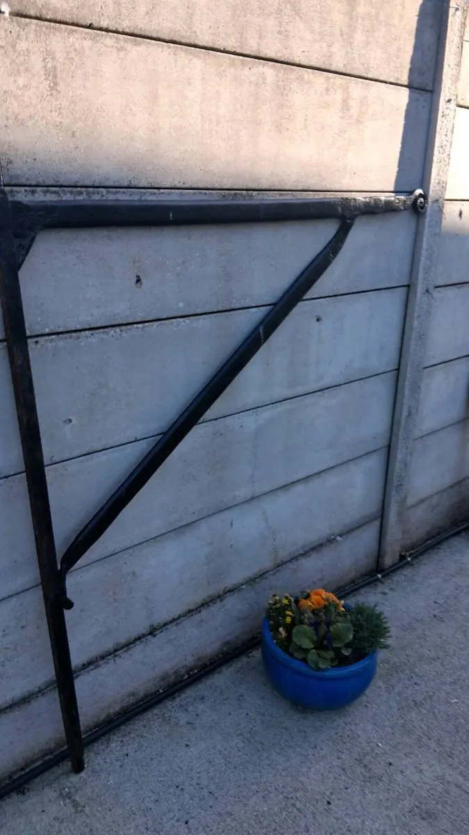 Original forged fire crane - Image 2